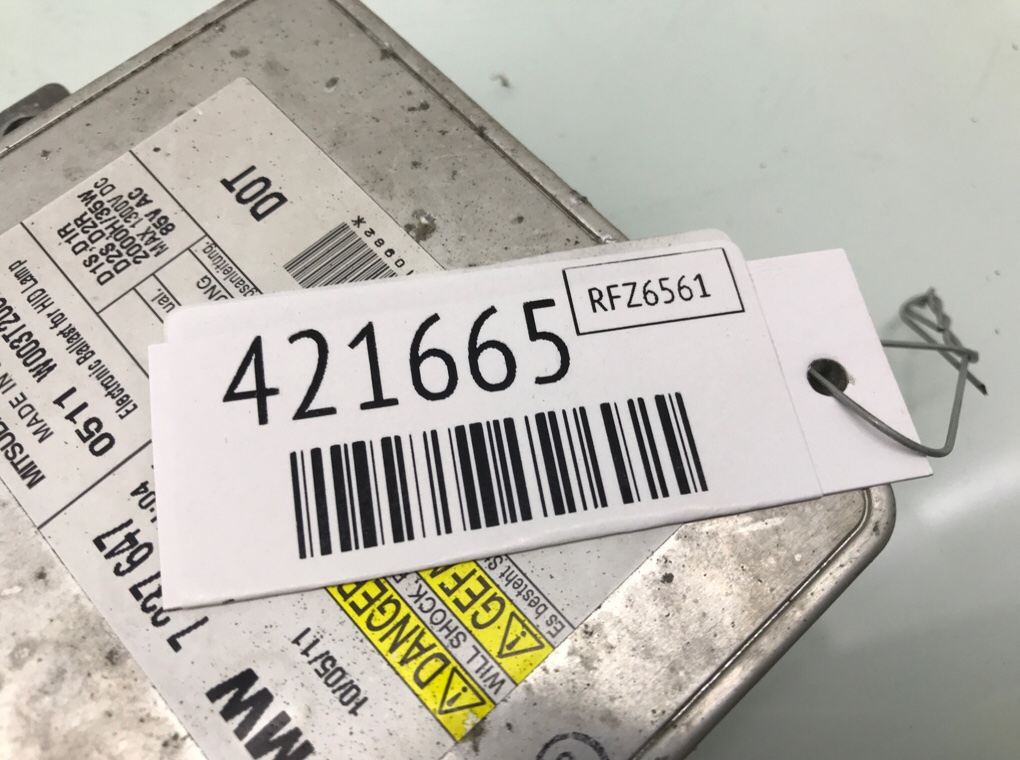 Блок розжига ксенона для BMW 7 F01/F02, 2011 г. 3.0 TD дизель б/у — фото 5