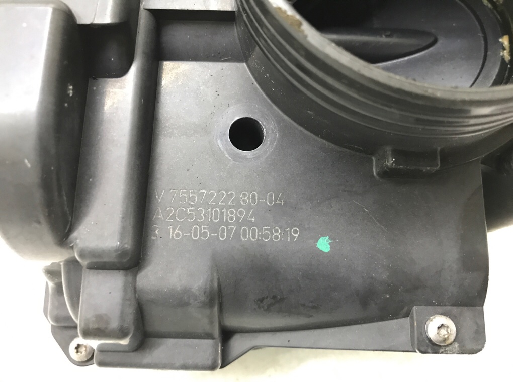 Заслонка дроссельная для Peugeot 207, 2007 г. 1.6 i бензин б/у — фото 5