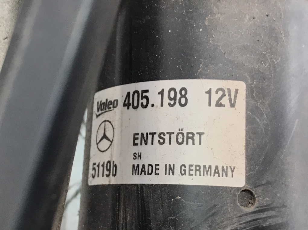 Механизм стеклоочистителя (трапеция дворников) для Mercedes A W169, 2009 г. 2.0 CDi дизель б/у — фото 7