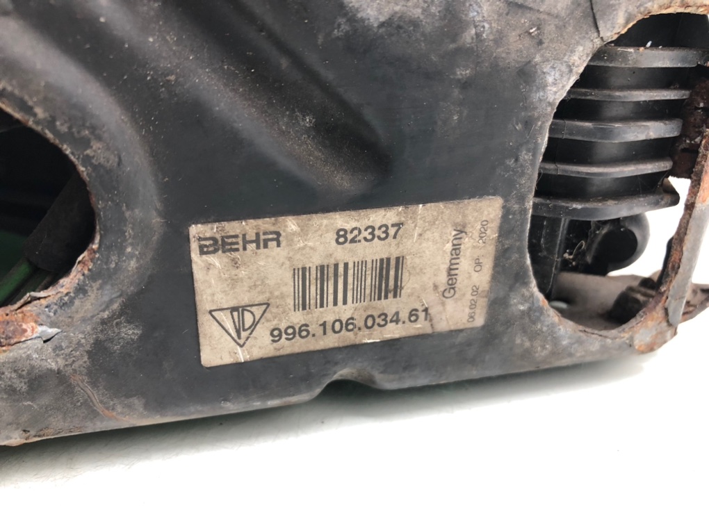 Кассета радиаторов для Porsche Boxster, 2002 г. 2.7 i бензин б/у — фото 6