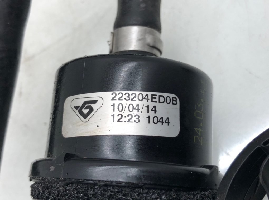Трубка турбины для Nissan Qashqai, 2014 г. 1.2 Ti бензин б/у — фото 6