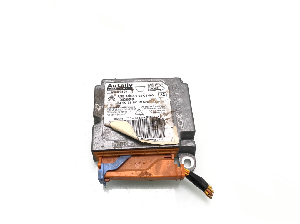 Блок AirBag для Citroen Berlingo, 2006 г. 1.9 D дизель б/у