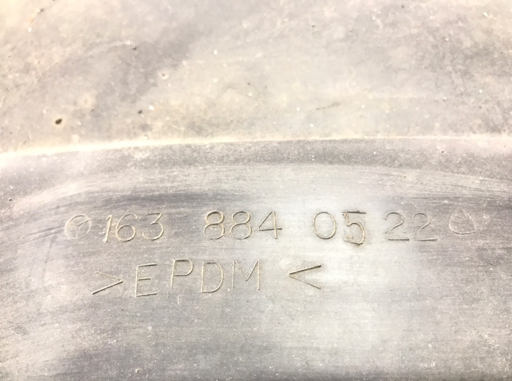 Защита арок передняя левая (подкрылок) для Mercedes ML W163, 1999 г. 3.2 i бензин б/у — фото 5