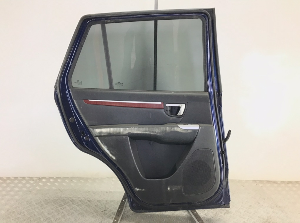 Дверь задняя левая для Hyundai Santa Fe, 2006 г. 2.2 CRDi дизель б/у — фото 2