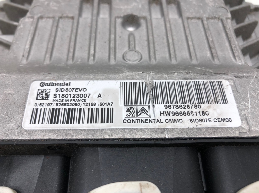 Блок управления двигателем для Peugeot 308, 2012 г. 1.6 HDi дизель б/у — фото 5