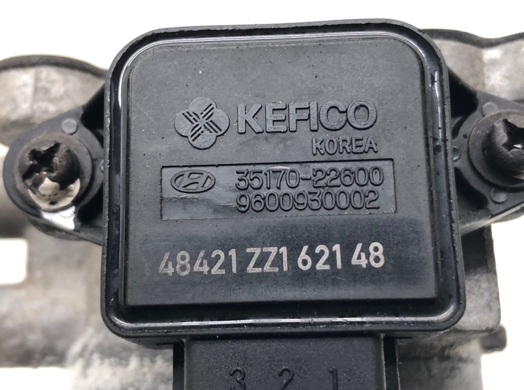 Заслонка дроссельная для Hyundai Matrix, 2004 г. 1.6 i бензин б/у — фото 7