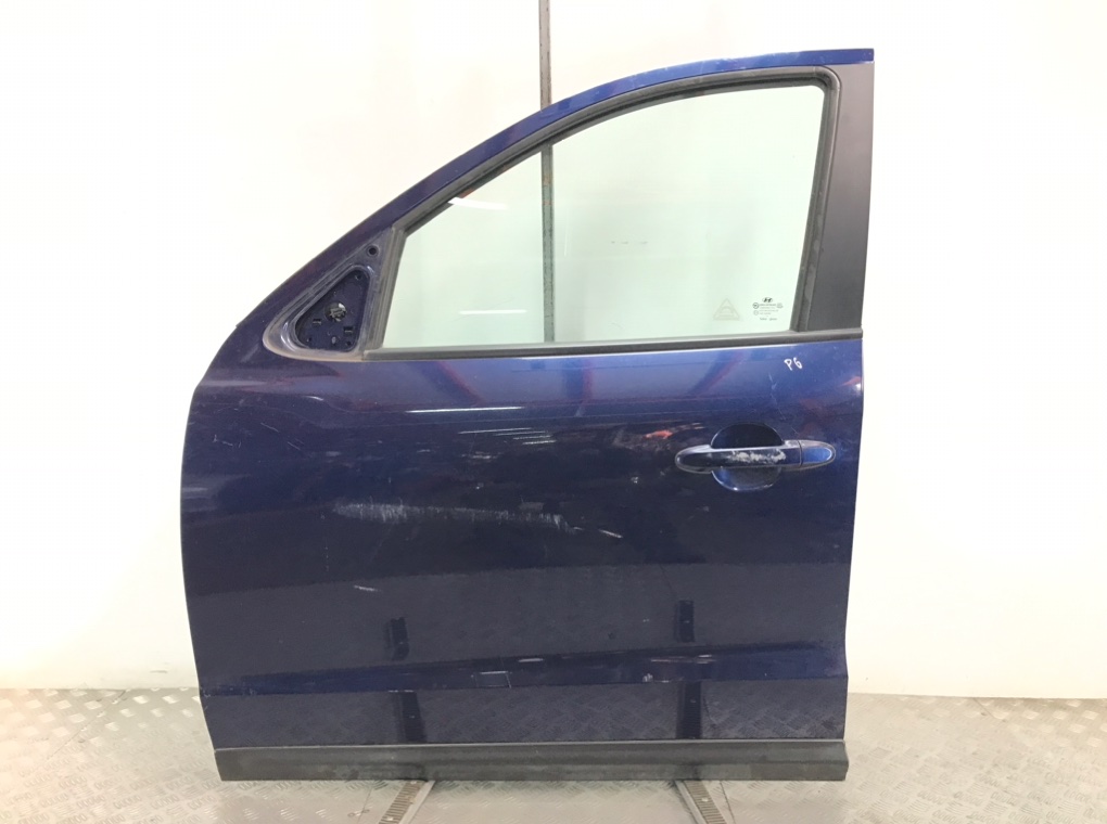 Дверь передняя левая для Hyundai Santa Fe, 2006 г. 2.2 CRDi дизель б/у