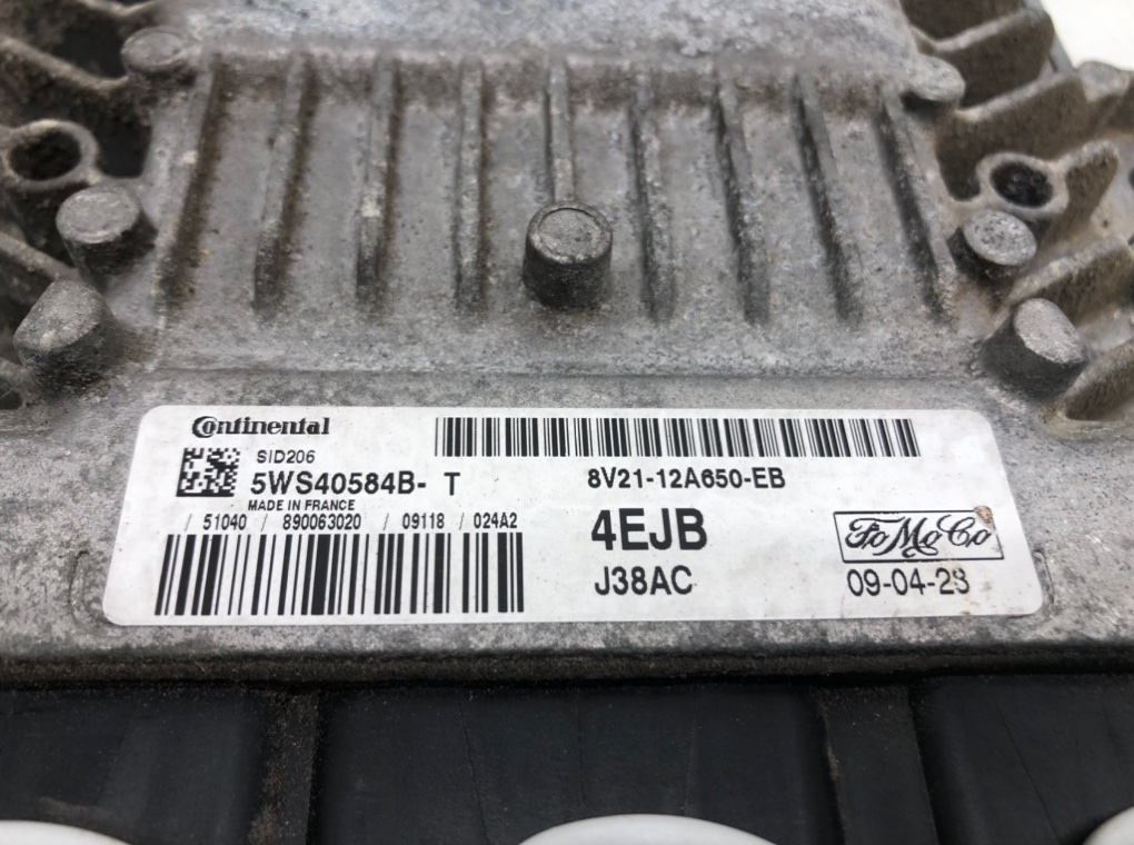 Блок управления двигателем для Ford Fiesta, 2012 г. 1.4 TDCi дизель б/у — фото 5