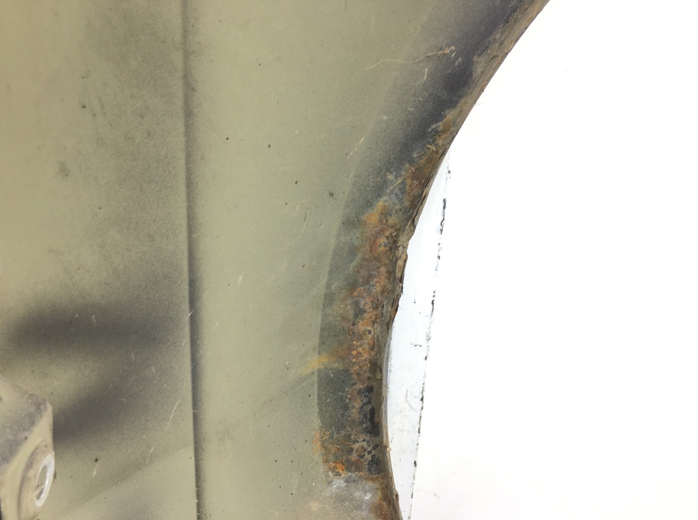 Крыло переднее левое для Volkswagen Passat, 2012 г. 2.0 TDi дизель б/у — фото 10