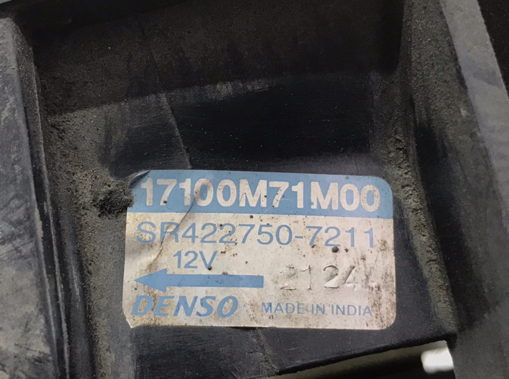 Вентилятор радиатора для Suzuki Alto, 2012 г. 1.0 i бензин б/у — фото 5