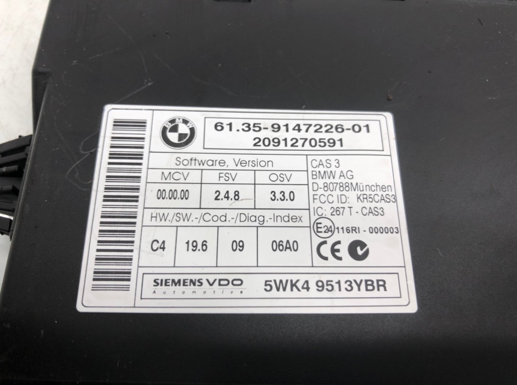 Замок зажигания для BMW 1 E87/E81/E82/E88, 2009 г. 2.0 TD дизель б/у — фото 5