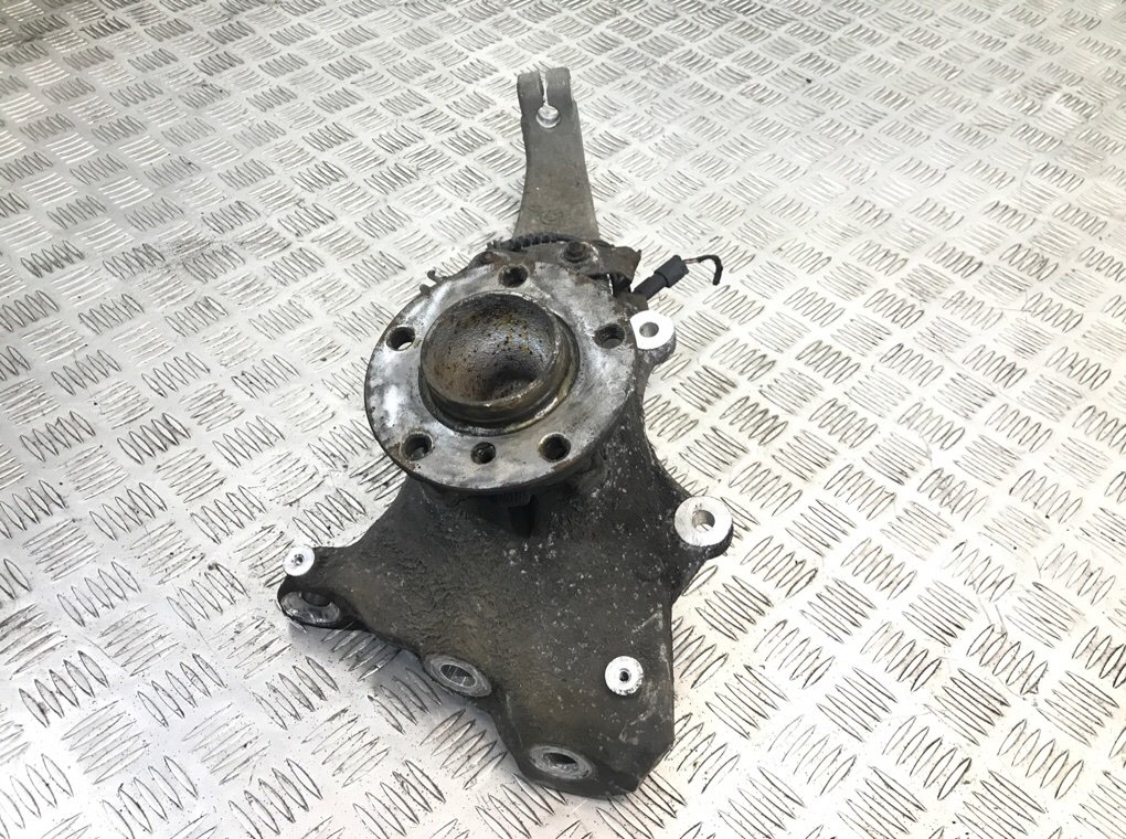 Кулак поворотный левый для BMW 5 F10/F11/GT F07, 2010 г. 2.0 D дизель б/у — фото 4