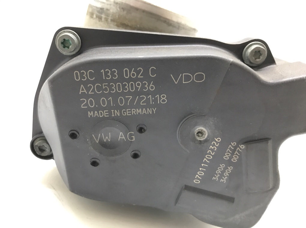 Заслонка дроссельная для Volkswagen Polo, 2007 г. 1.4 i бензин б/у — фото 5