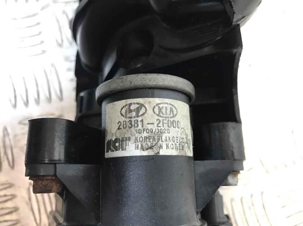 Коллектор впускной для Hyundai ix35, 2010 г. 2.0 CRDi дизель б/у — фото 7