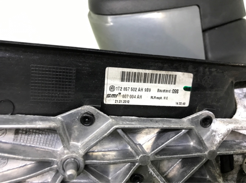 Зеркало наружное правое для Volkswagen Touran, 2010 г. 1.9 TDi дизель б/у — фото 6