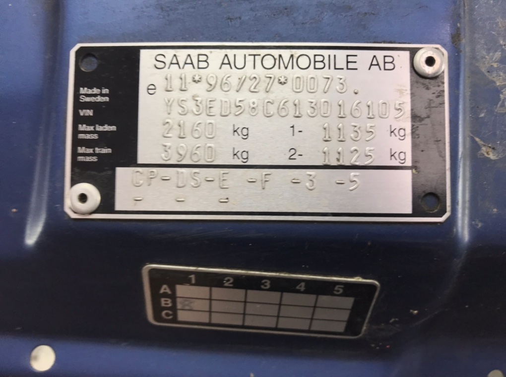 Крыло переднее левое для Saab 9-5, 2000 г. 2.0 Ti бензин б/у — фото 6