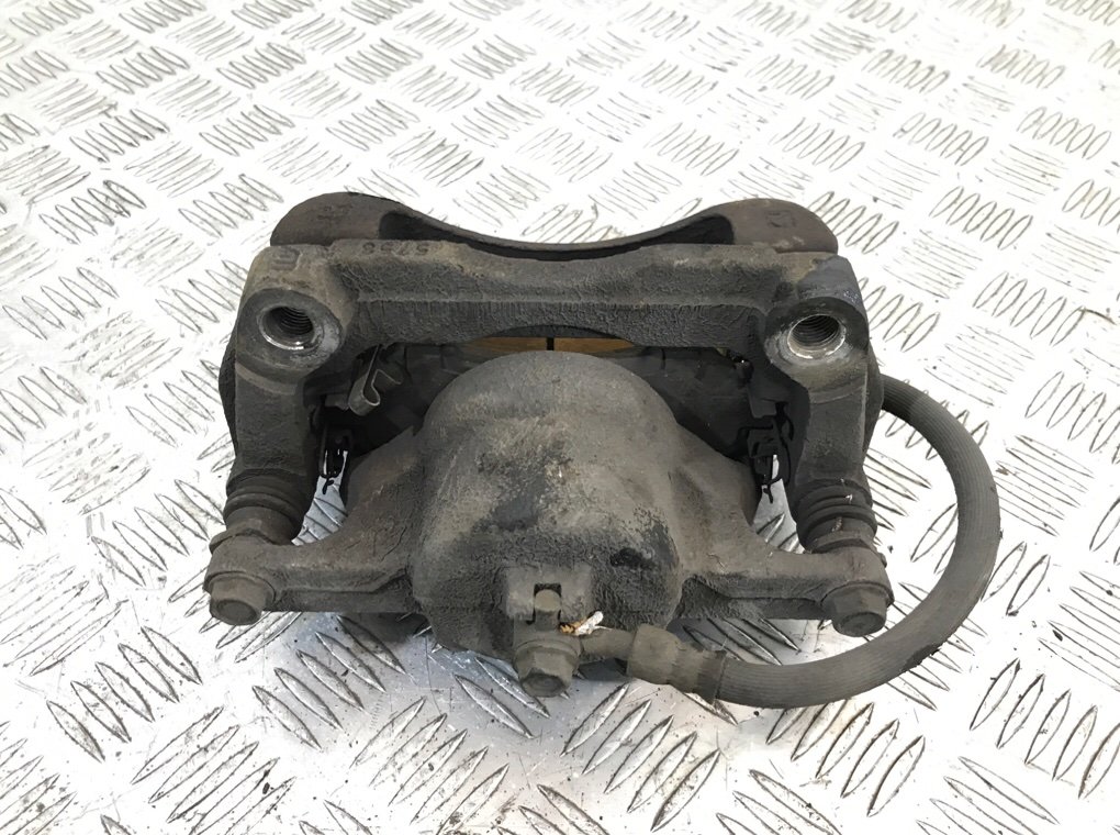 Суппорт передний левый для Nissan Qashqai, 2015 г. 1.6 DCi дизель б/у — фото 4