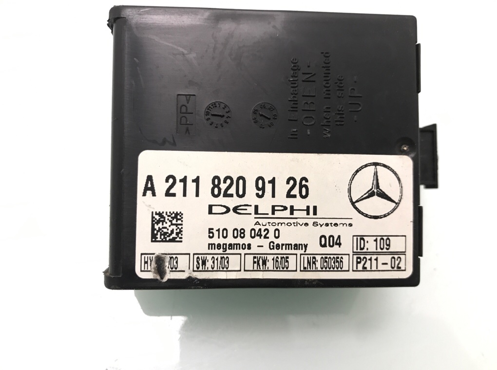 Блок управления сигнализацией для Mercedes C W203, 2005 г. 1.8 i бензин б/у — фото 5
