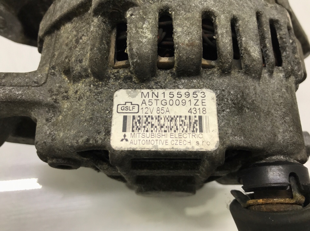 Генератор для Mitsubishi Colt, 2006 г. 1.1 i бензин б/у — фото 5