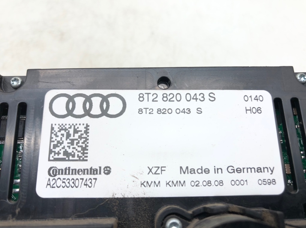 Блок управления печки/климат-контроля для Audi A4, 2008 г. 2.0 TDi дизель б/у — фото 5