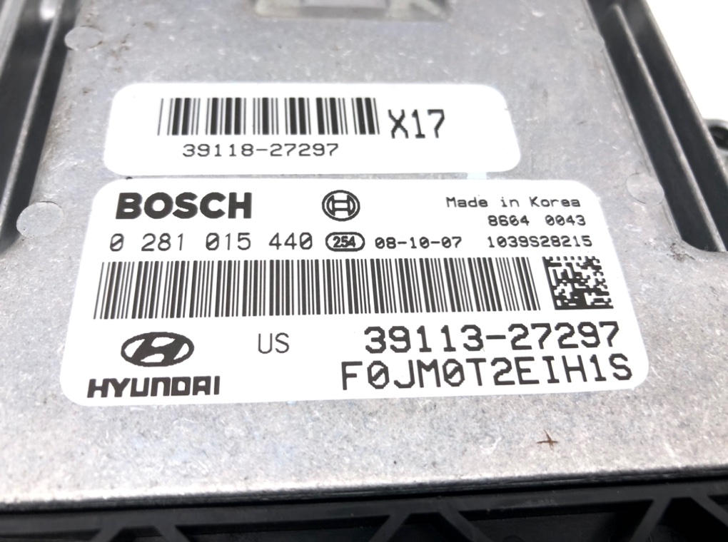 Блок управления двигателем для Hyundai Tucson, 2009 г. 2.0 CRDi дизель б/у — фото 5