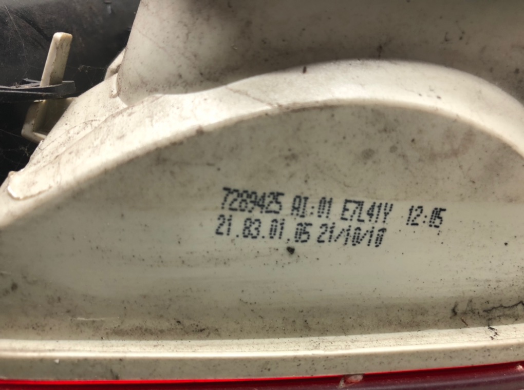 Фонарь задний левый для BMW 3 E90/E91/E92/E93, 2010 г. 2.0 TD дизель б/у — фото 7