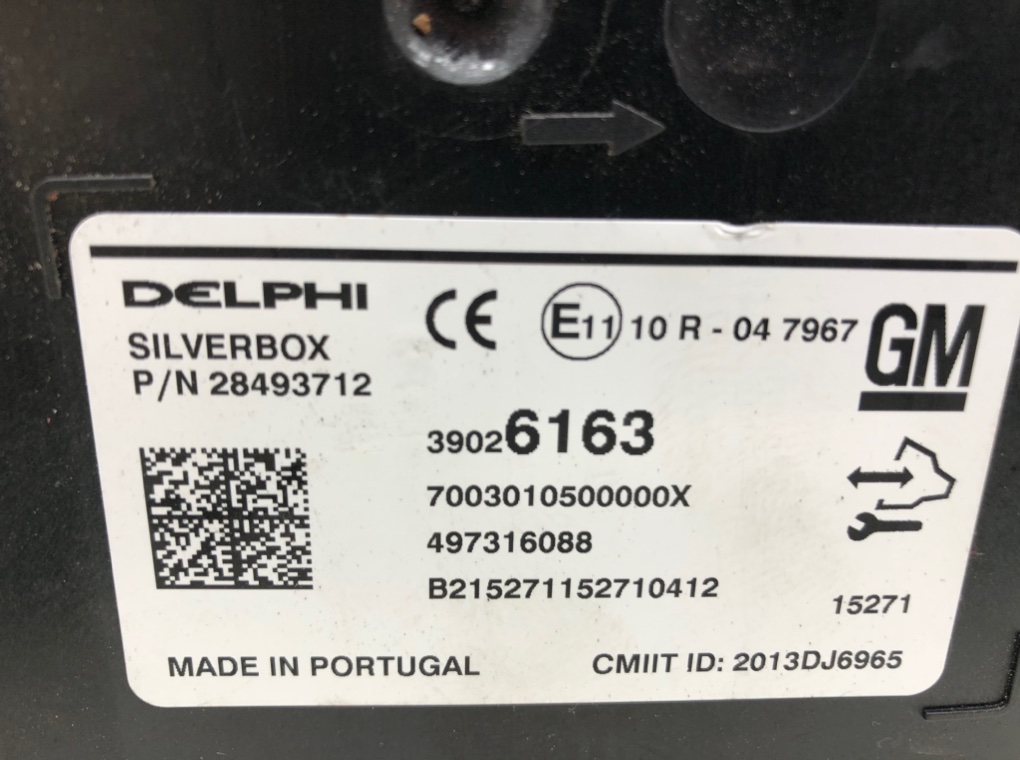 Блок радио для Opel Insignia, 2015 г. 1.6 CDTi дизель б/у — фото 7