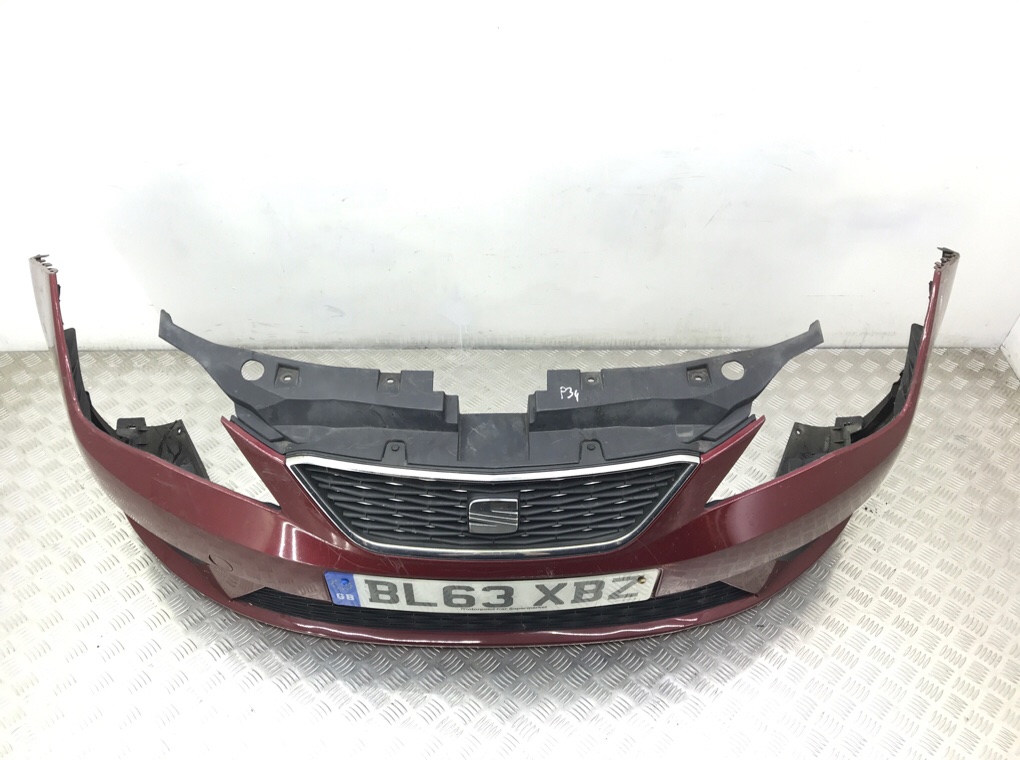 Бампер передний для Seat Ibiza, 2013 г. 1.6 TDi дизель б/у — фото 2