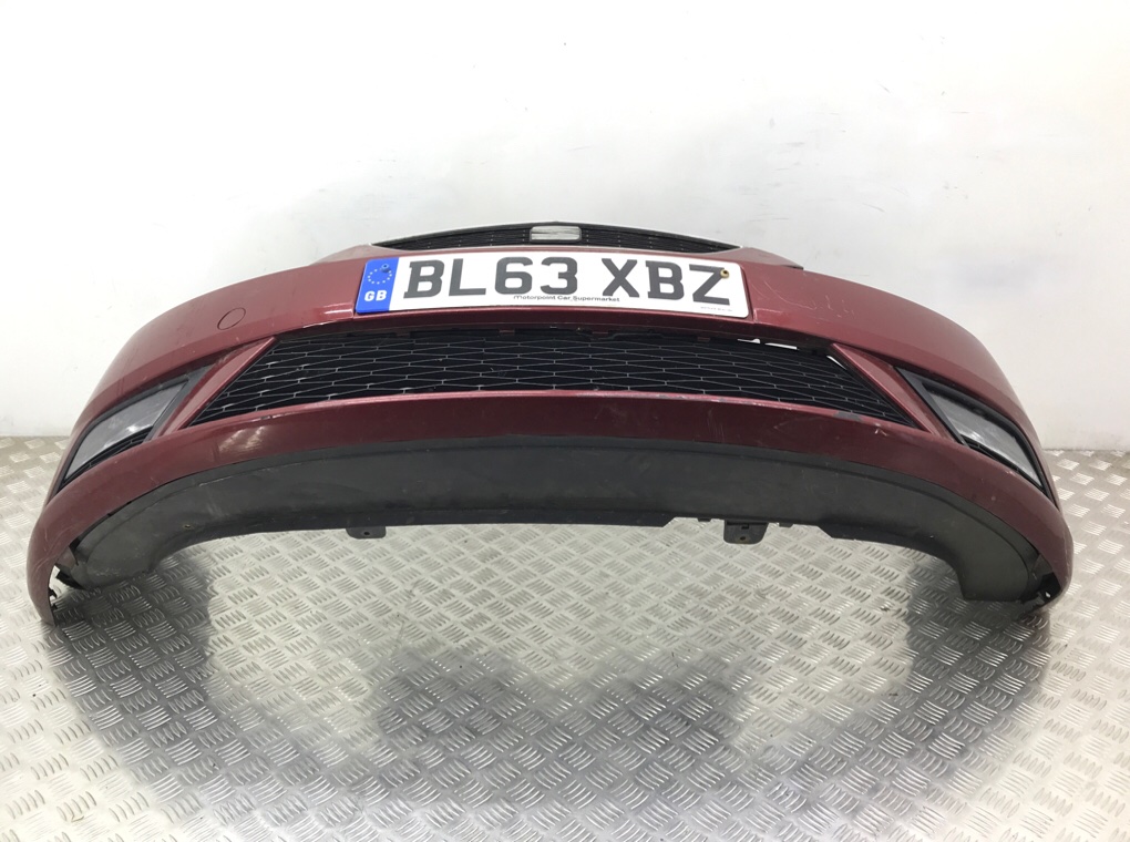Бампер передний для Seat Ibiza, 2013 г. 1.6 TDi дизель б/у — фото 5