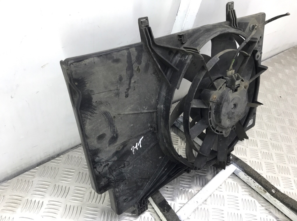 Вентилятор радиатора для Ford Fiesta, 2009 г. 1.6 TDCI дизель б/у — фото 4