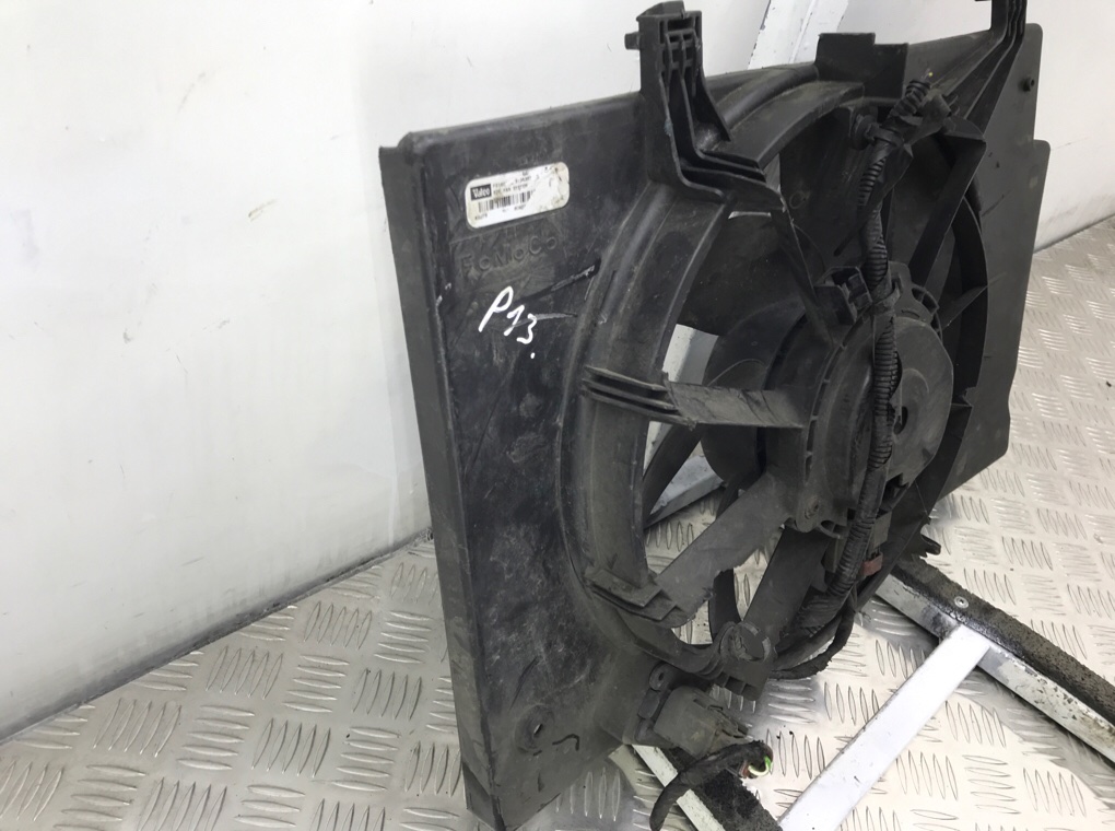 Вентилятор радиатора для Ford Fiesta, 2010 г. 1.4 TDCi дизель б/у — фото 4