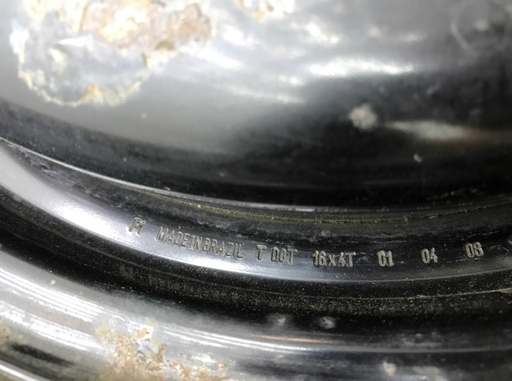 Колесо запасное (таблетка) для Chrysler Grand Voyager, 2008 г. 2.8 CRD дизель б/у — фото 8