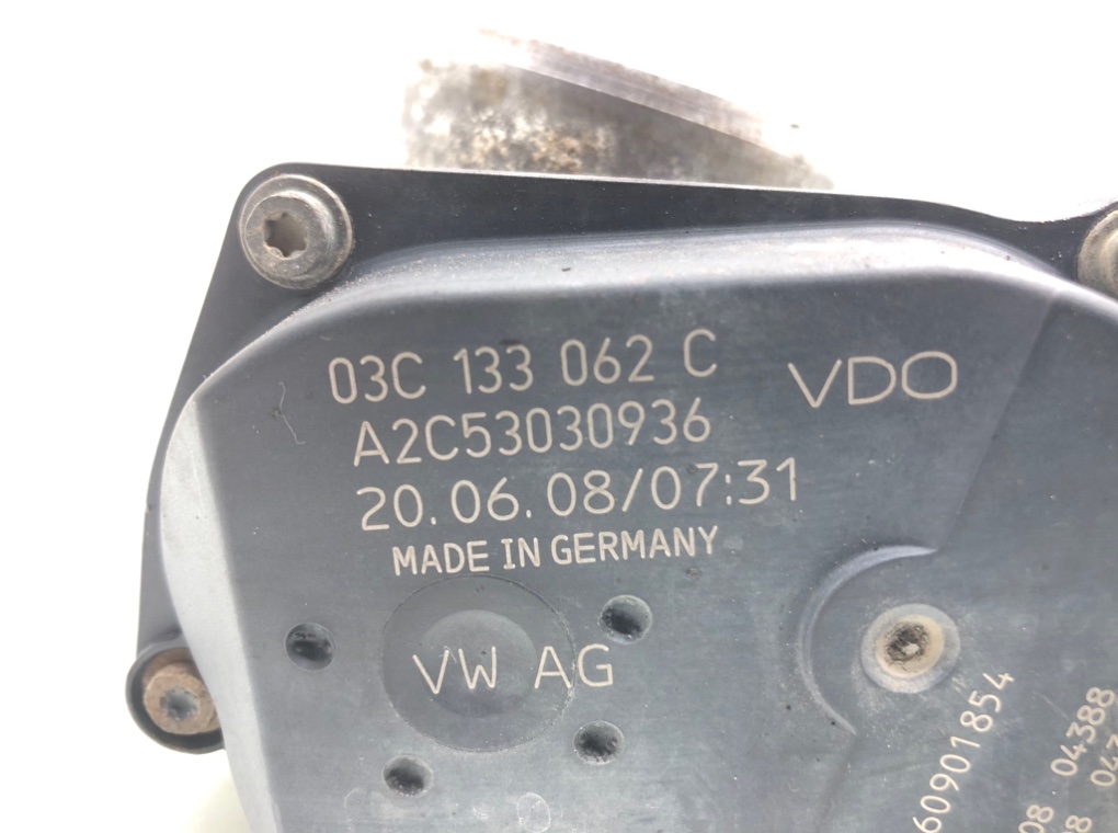Заслонка дроссельная для Volkswagen Golf, 2008 г. 1.4 i бензин б/у — фото 7