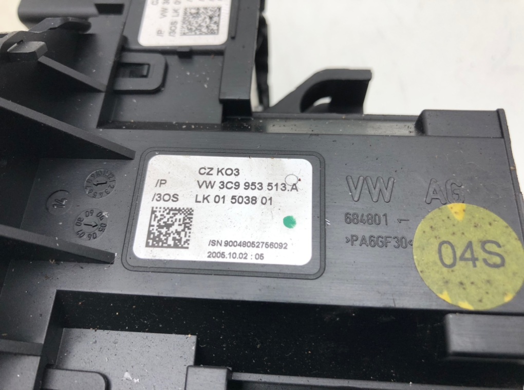 Переключатель подрулевой (стрекоза) для Volkswagen Passat, 2006 г. 1.9 TDi дизель б/у — фото 7