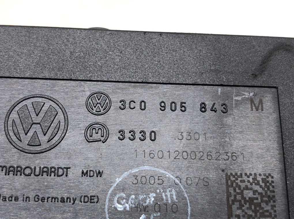 Замок зажигания для Volkswagen Passat, 2006 г. 1.9 TDi дизель б/у — фото 7