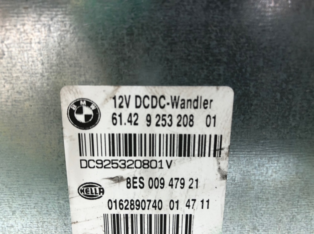 Преобразователь напряжения для BMW 3 E90/E91/E92/E93, 2012 г. 2.0 TD дизель б/у — фото 5
