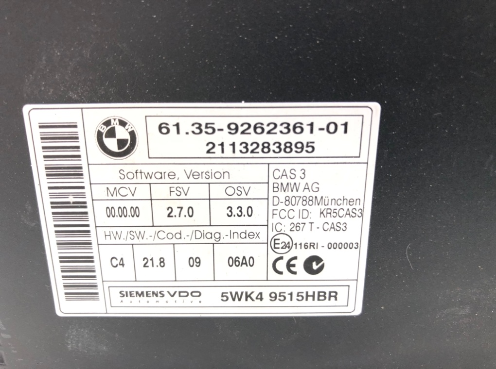 Блок комфорта для BMW 3 E90/E91/E92/E93, 2012 г. 2.0 TD дизель б/у — фото 5