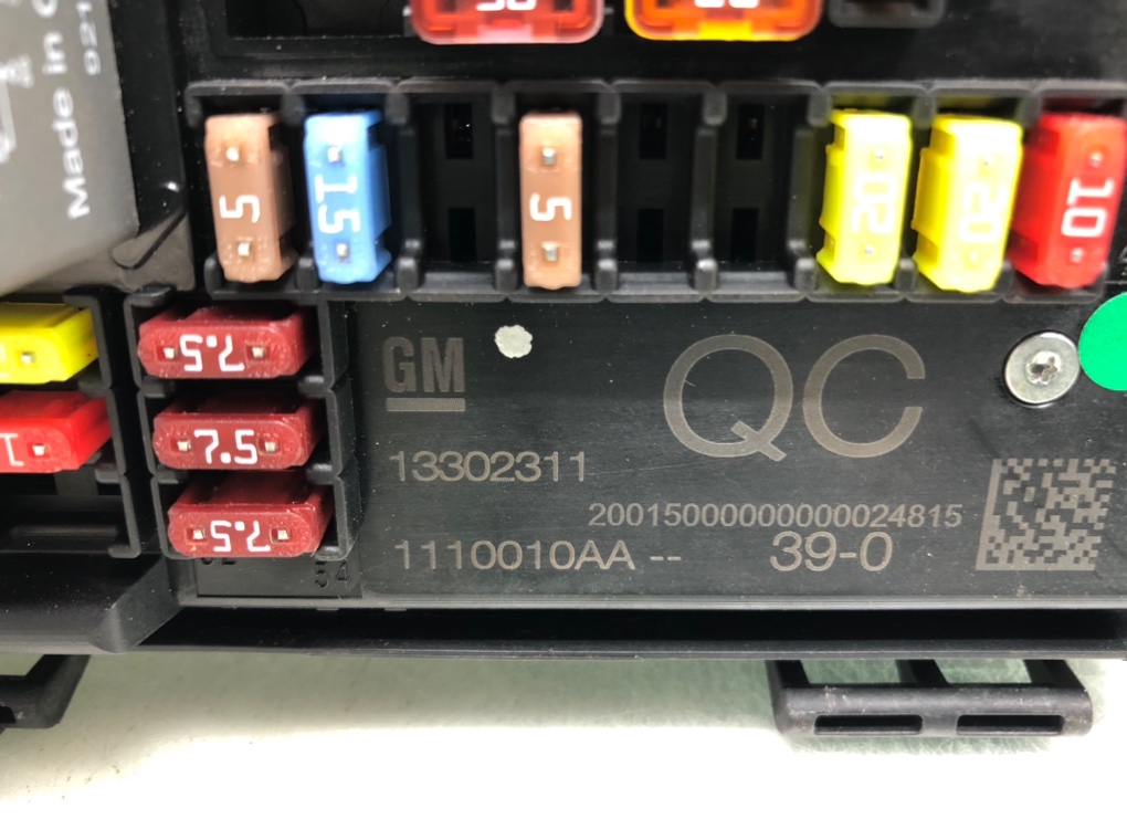 Блок предохранителей для Opel Astra, 2010 г. 1.6 Ti бензин б/у — фото 6