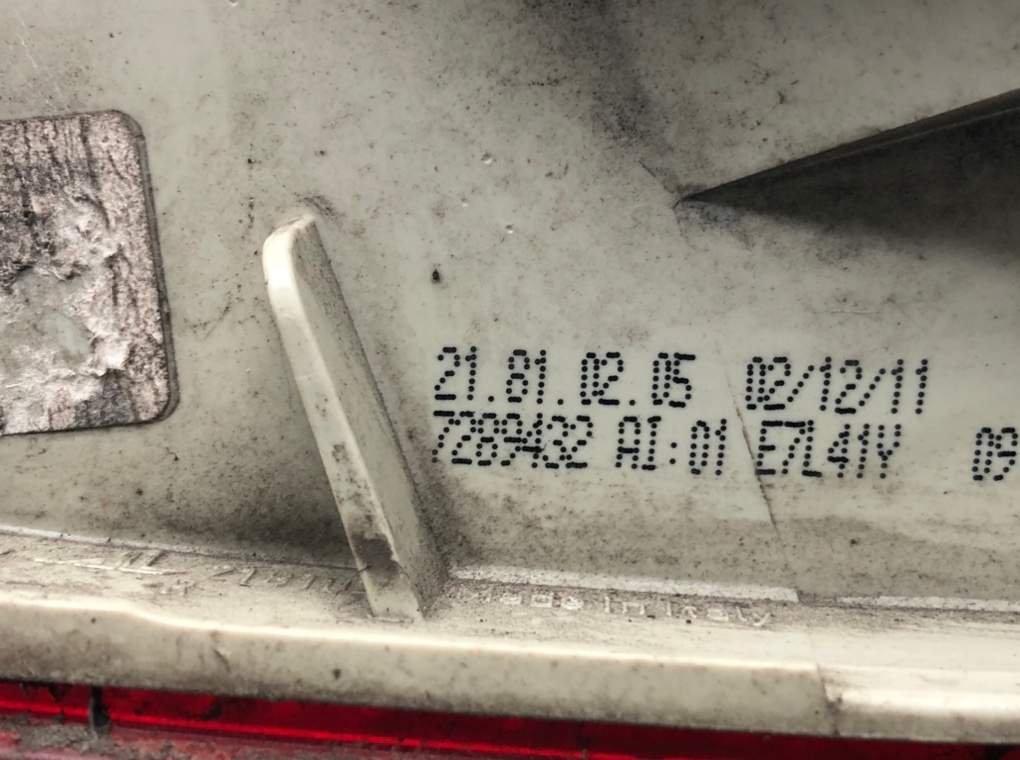 Фонарь задний правый для BMW 3 E90/E91/E92/E93, 2012 г. 2.0 TD дизель б/у — фото 6