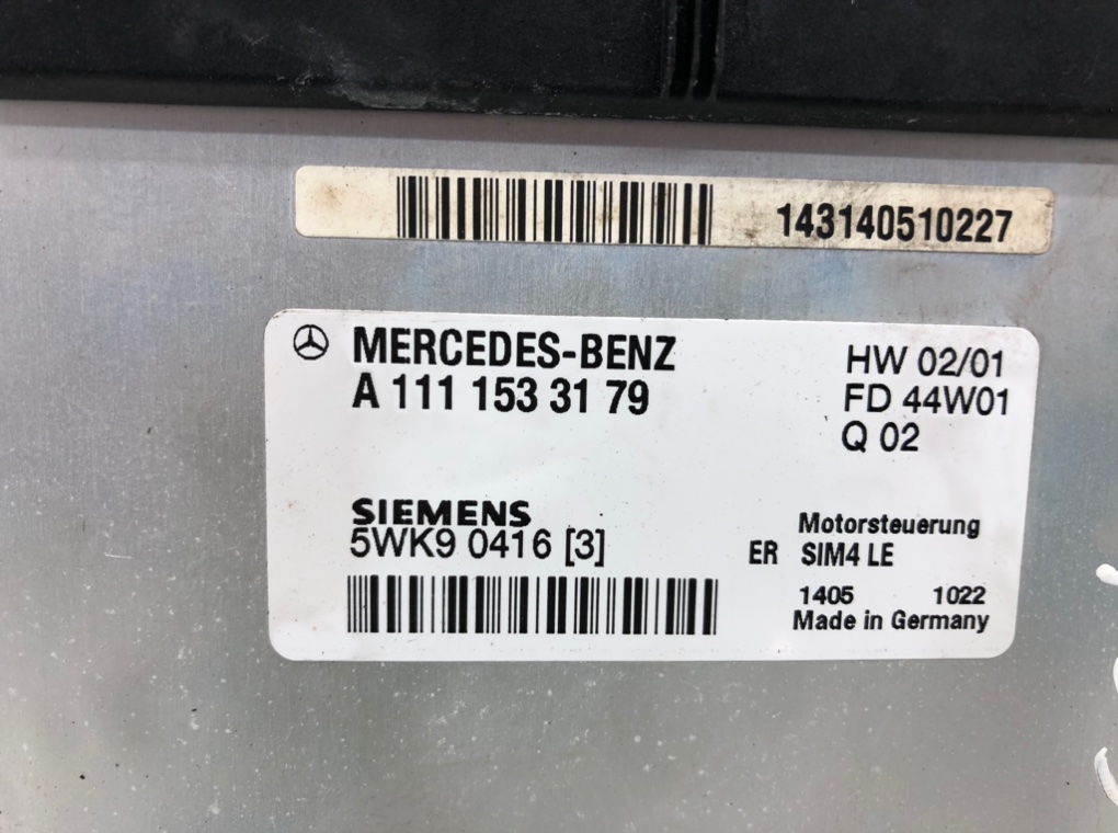 Блок управления двигателем для Mercedes CLK W208, 2001 г. 2.3 i бензин б/у — фото 5