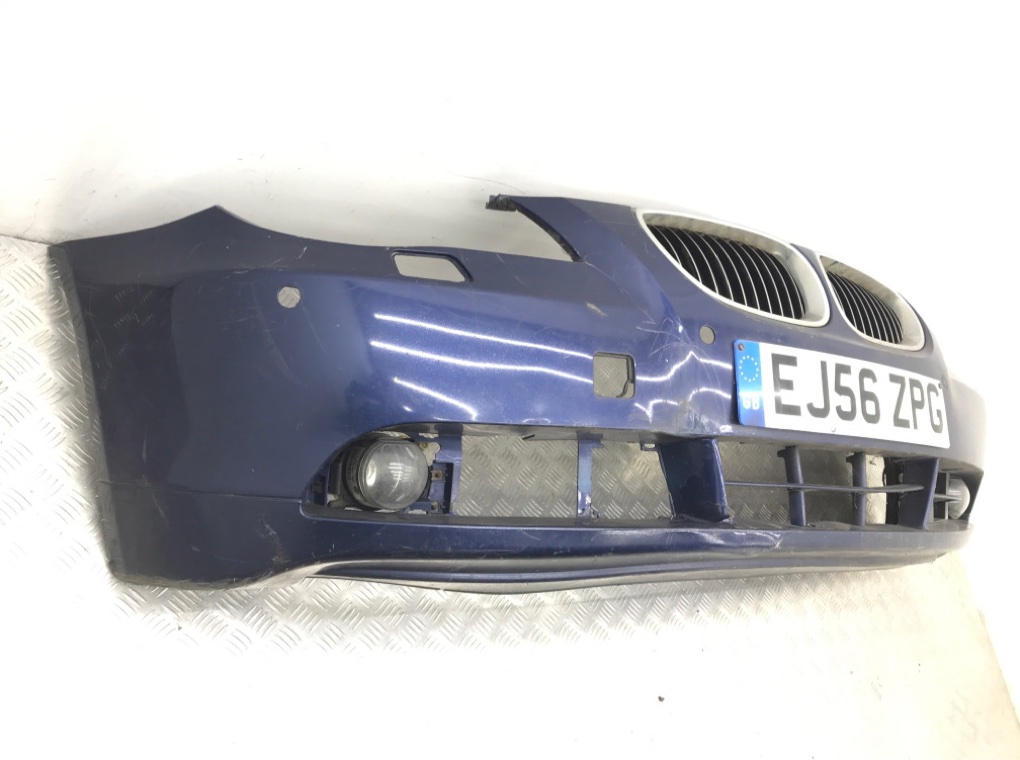 Бампер передний для BMW 5 E60/E61, 2006 г. 3.0 TD дизель б/у — фото 3