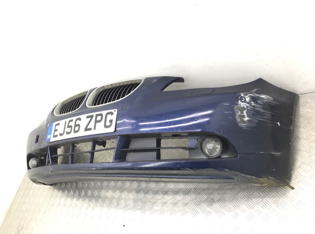 Бампер передний для BMW 5 E60/E61, 2006 г. 3.0 TD дизель б/у — фото 4
