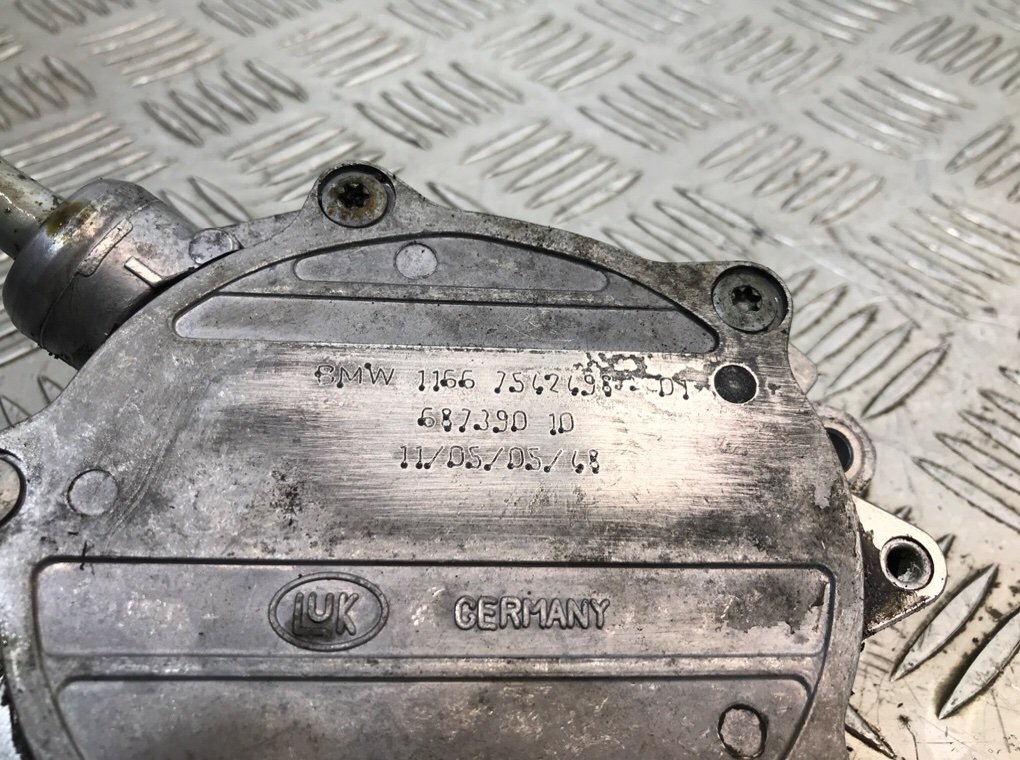 Насос вакуумный для BMW 3 E90/E91/E92/E93, 2005 г. 2.0 i бензин б/у — фото 6