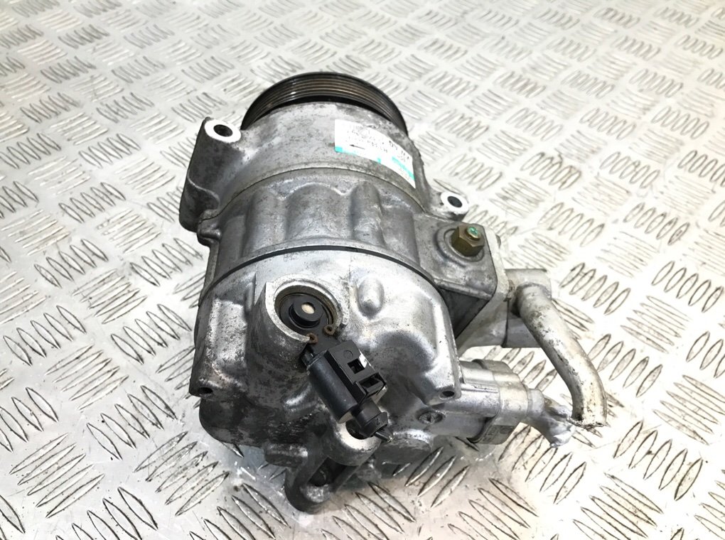 Компрессор кондиционера для Volkswagen Passat, 2008 г. 2.0 TDi дизель б/у — фото 4