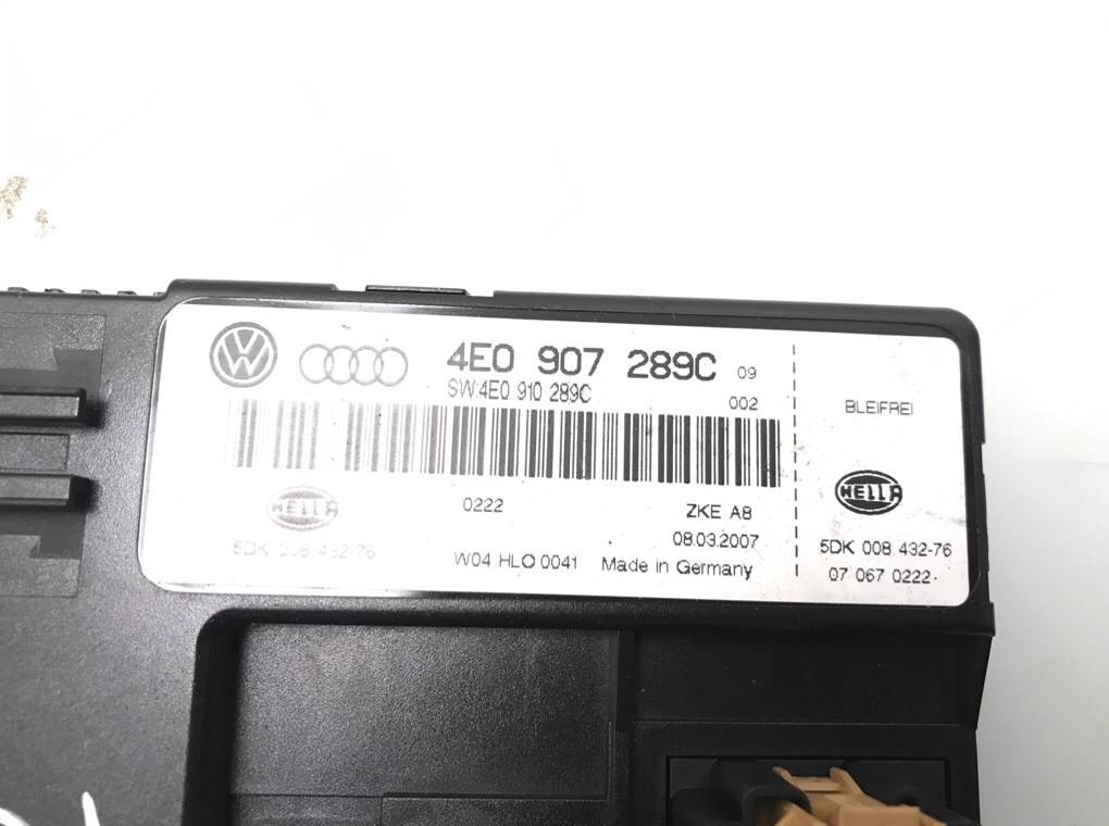 Блок комфорта для Audi A8, 2007 г. 3.0 TDi дизель б/у — фото 5