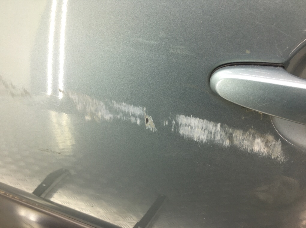 Дверь задняя левая для Hyundai Tucson, 2006 г. 2.0 CRDi дизель б/у — фото 6