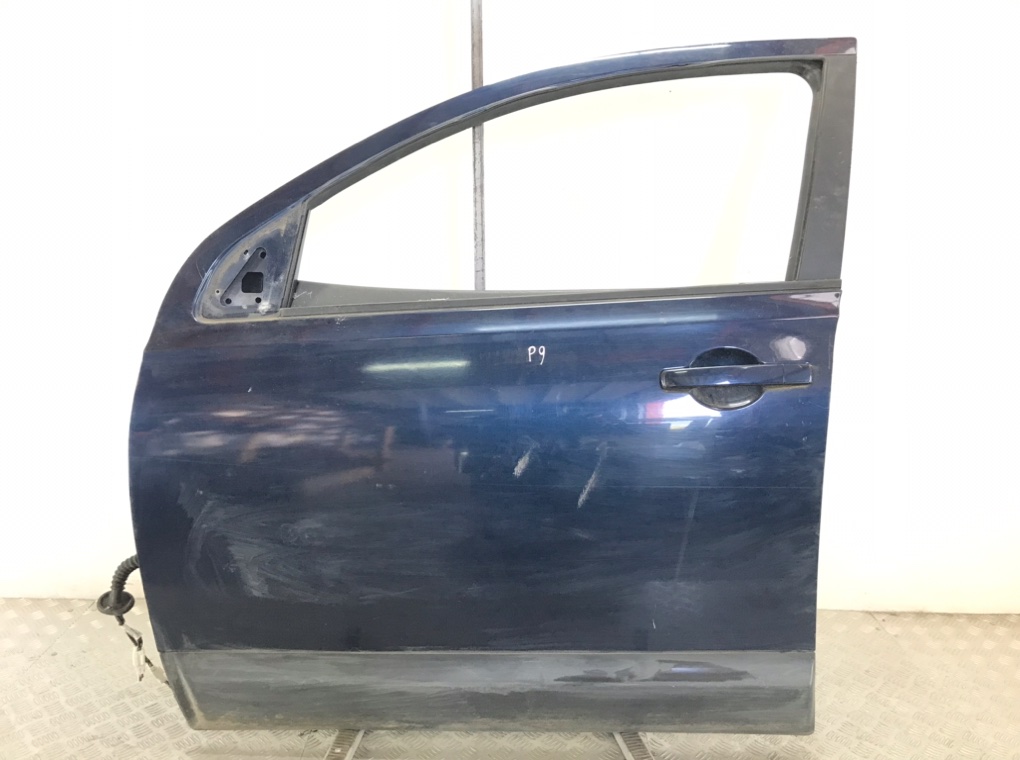 Дверь передняя левая для Nissan Qashqai+2, 2009 г. 1.5 DCi дизель б/у