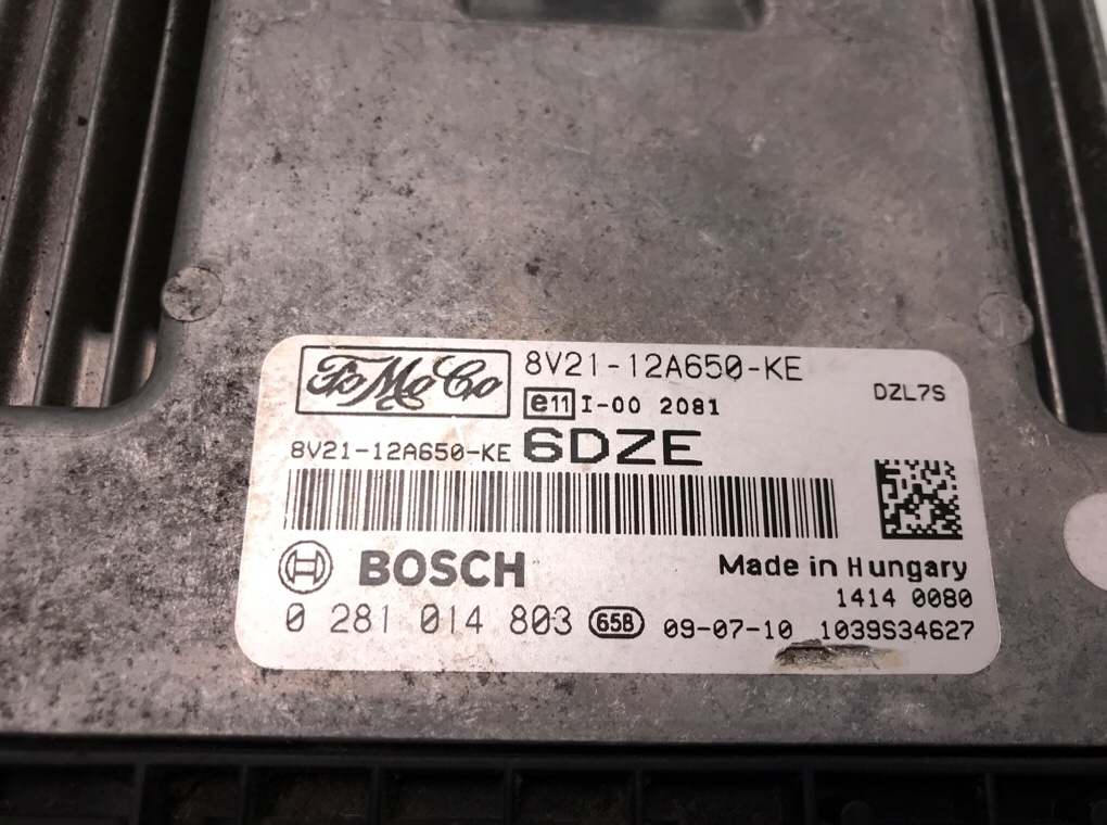 Блок управления двигателем для Ford Fiesta, 2009 г. 1.6 TDCi дизель б/у — фото 5