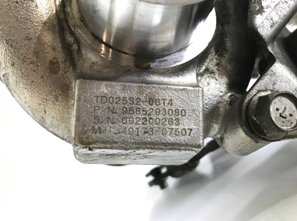 Турбина для Citroen C3 Picasso, 2009 г. 1.6 HDi дизель б/у — фото 5