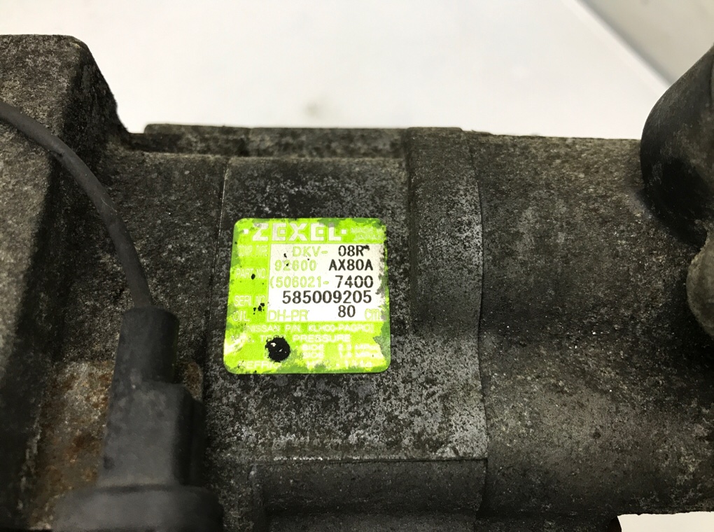 Компрессор кондиционера для Nissan Micra, 2005 г. 1.4 i бензин б/у — фото 6